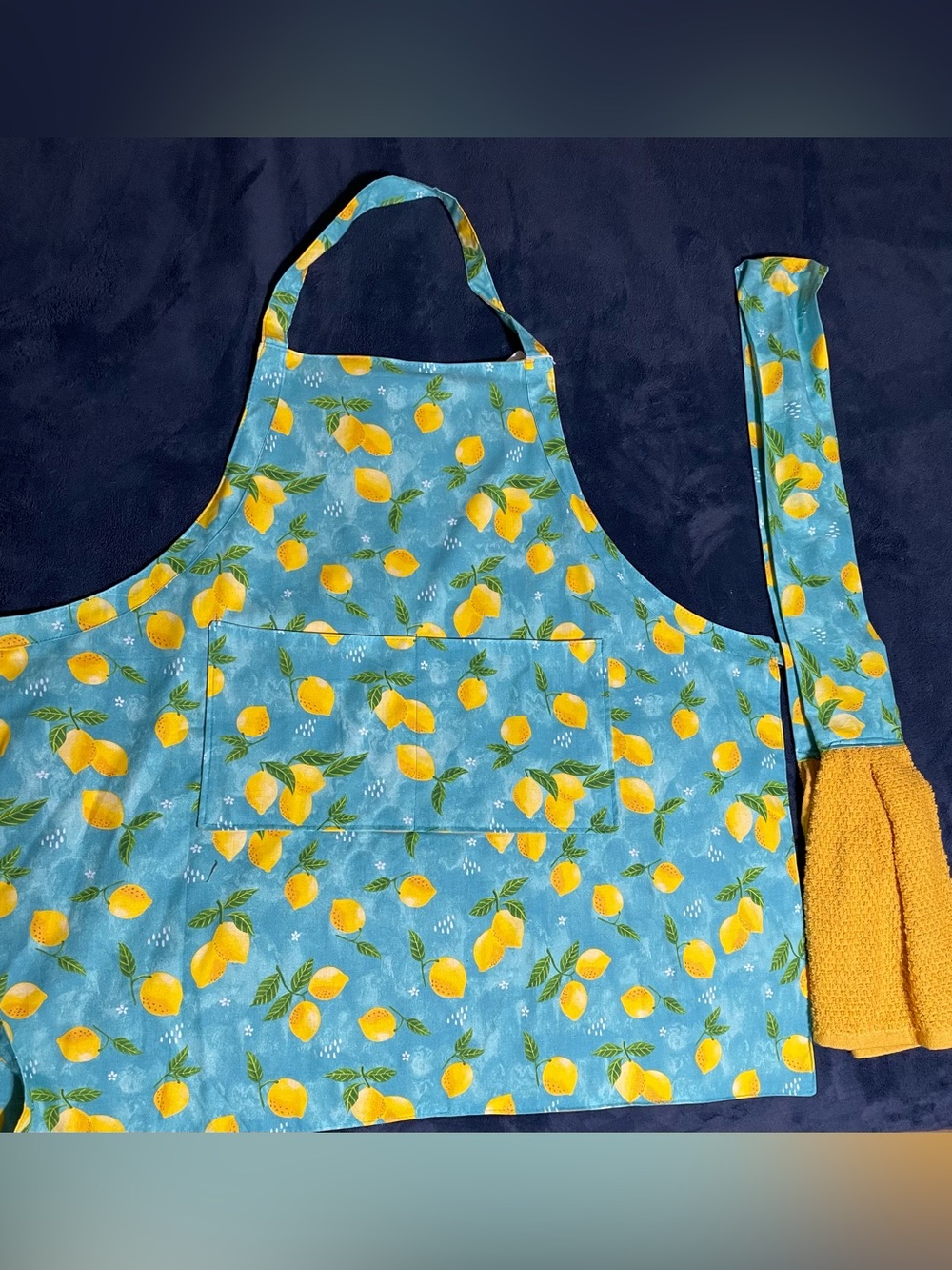 Lemon Theme Apron Set